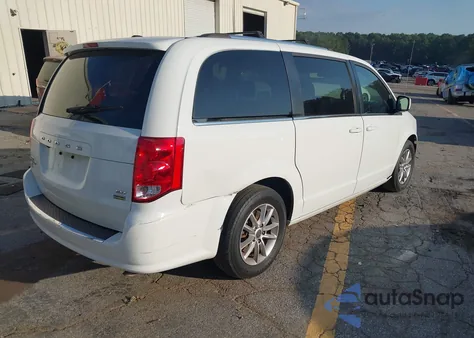 2018 Dodge Grand Caravan Sxt из США, поврежденный, VIN 2C4RDGCG9JR300351